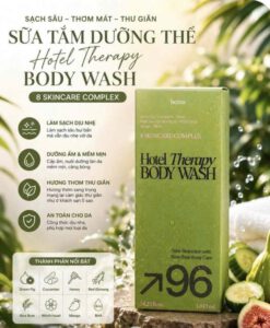 Sữa tắm nước hoa Hetras Hotel Therapy Body Wash No.2 Flower Park, 1013ml