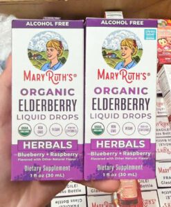 Tăng đề kháng hữu cơ Maryruth's Organic Elderberry Liquid Drops, 30ml