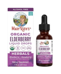 Tăng đề kháng hữu cơ Maryruth's Organic Elderberry Liquid Drops, 30ml
