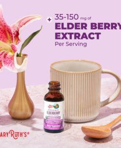 Tăng đề kháng hữu cơ Maryruth's Organic Elderberry Liquid Drops, 30ml