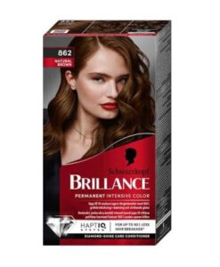 Thuốc nhuộm tóc Brillance Intensiv Color Creme 862 Naturbraun - màu nâu tự nhiên, 1 hộp