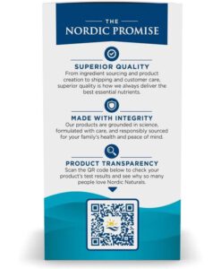 Viên dầu cá Nordic Naturals Ultimate Omega 1280mg bổ sung omega-3 cho người lớn, 60 viên