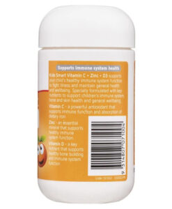 Viên nhai Nature's Way Kids Smart Vitamin C + Zinc + D3 tăng đề kháng cho trẻ em từ 2 tuổi, 75 viên