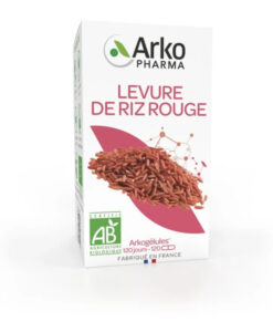 Viên uống ArkoPharma Levure De Riz Rouge giảm cholesteron, mỡ máu, 120 viên