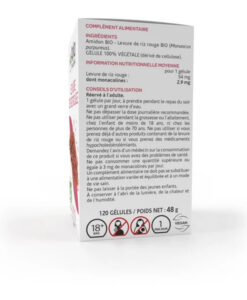 Viên uống ArkoPharma Levure De Riz Rouge giảm cholesteron, mỡ máu, 120 viên