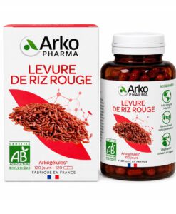 Viên uống ArkoPharma Levure De Riz Rouge giảm cholesteron, mỡ máu, 120 viên