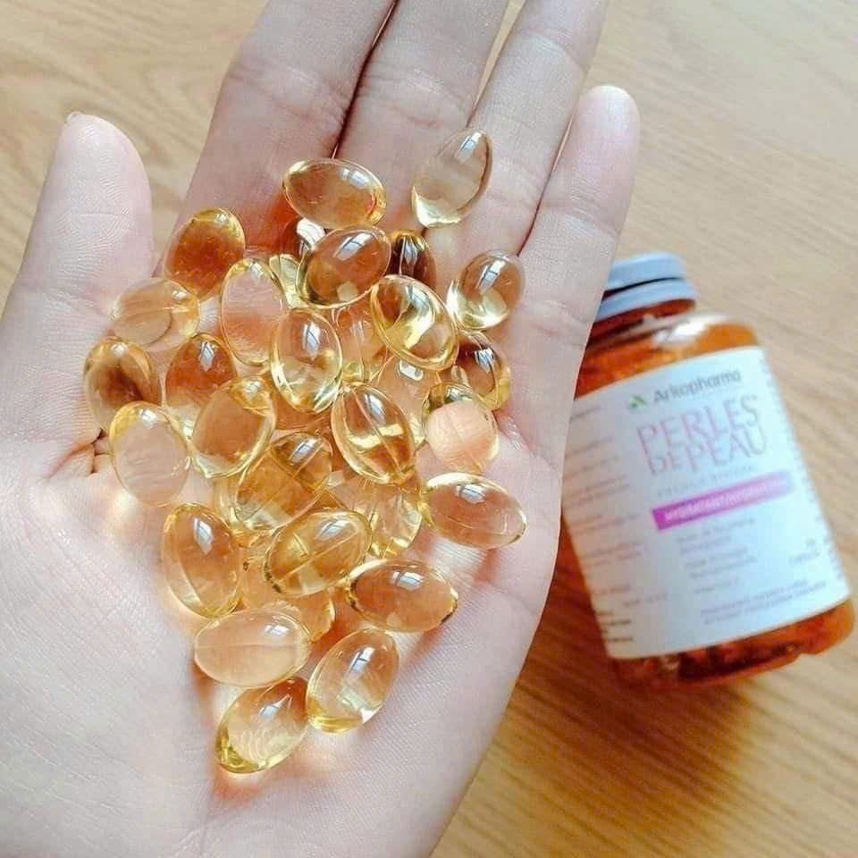 Viên uống ArkoPharma Perles de Peau Hydratant cấp ẩm, làm đẹp da, 180 viên Viên uống ArkoPharma Perles de Peau Hydratant cấp ẩm, làm đẹp da, 180 viên