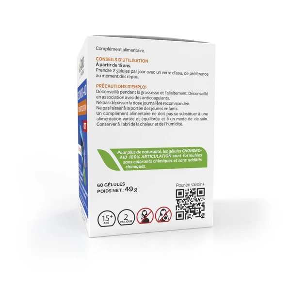 Viên uống bổ khớp Arkopharma Chondro-Aid 100% Articulation, set 3 lọ x 60 viên Viên uống bổ khớp Arkopharma Chondro-Aid 100% Articulation, set 3 lọ x 60 viên