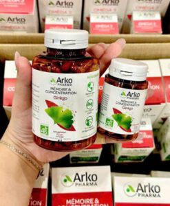 Viên uống bổ não ArkoPharma Ginkgo Memoire & Concentration, 150+45 viên
