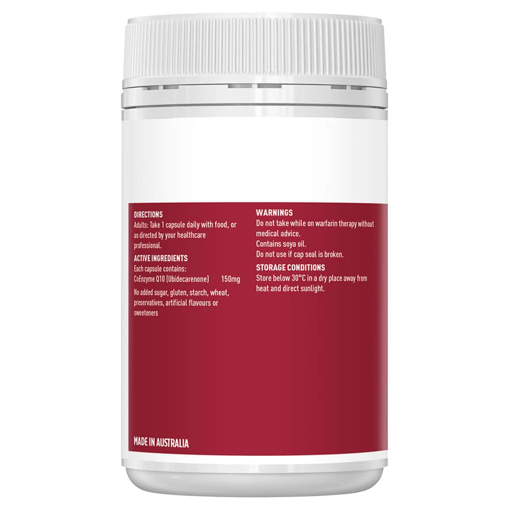 Viên uống bổ tim mạch Healthy Care CoEnzyme Qa10 150mg, 100 viên Viên uống bổ tim mạch Healthy Care CoEnzyme Qa10 150mg, 100 viên