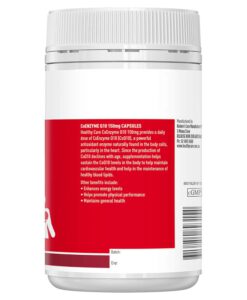 Viên uống bổ tim mạch Healthy Care CoEnzyme Qa10 150mg, 100 viên