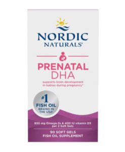 Viên uống DHA bà bầu Nordic Naturals Prenatal DHA, 90 viên