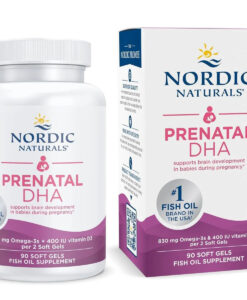Viên uống DHA bà bầu Nordic Naturals Prenatal DHA, 90 viên