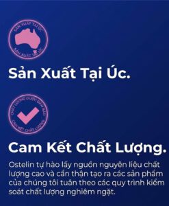 Viên uống Ostelin Calcium & Vitamin D3 + K2 bổ sung canxi và vitamin D3 K2, 60 viên
