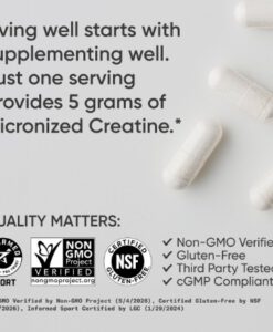 Viên uống Sports Research Creatine Monohydrate 5 grams hỗ trợ tăng cơ, 240 viên