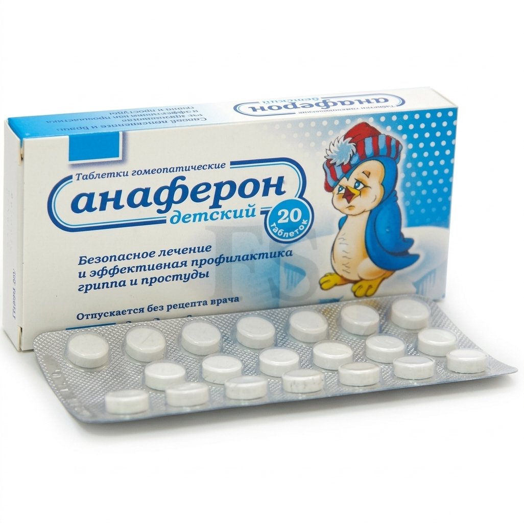 Viên uống tăng đề kháng Anaferon chim cánh cụt Nga, 20 viên Viên uống tăng đề kháng Anaferon chim cánh cụt Nga, 20 viên