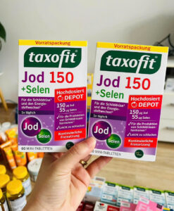 Viên uống taxofit Jod 150 + Selen Depot hỗ trợ tuyến giáp, 60 viên