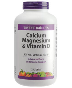 Viên uống Webber Naturals Calcium, Magnesium + Vitamin D, 250 viên {Úc}