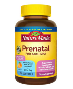 Vitamin tổng hợp cho bà bầu Nature Made Prenatal Multivitamin Folic Acid + DHA, 150 viên