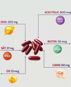 Vitamin tổng hợp cho bà bầu Nature Made Prenatal Multivitamin Folic Acid + DHA, 150 viên