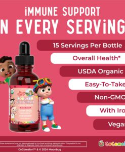 Vitamin tổng hợp MaryRuth's Toddler Multivitamin Liquid Drops With Iron cho trẻ từ 1-3 tuổi, 30ml