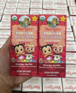 Vitamin tổng hợp MaryRuth's Toddler Multivitamin Liquid Drops With Iron cho trẻ từ 1-3 tuổi, 30ml