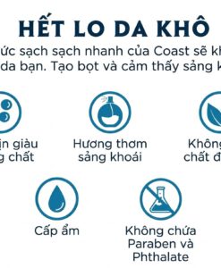 Xà phòng Coast Classic Scent Refreshing Deodorant Soap, set 8 bánh x 113g