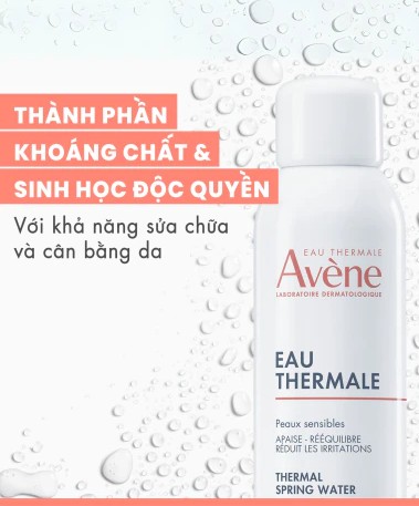 Xịt khoáng Avene Eau Thermale Thermal Spring Water, 150ml Xịt khoáng Avene Eau Thermale Thermal Spring Water, 150ml
