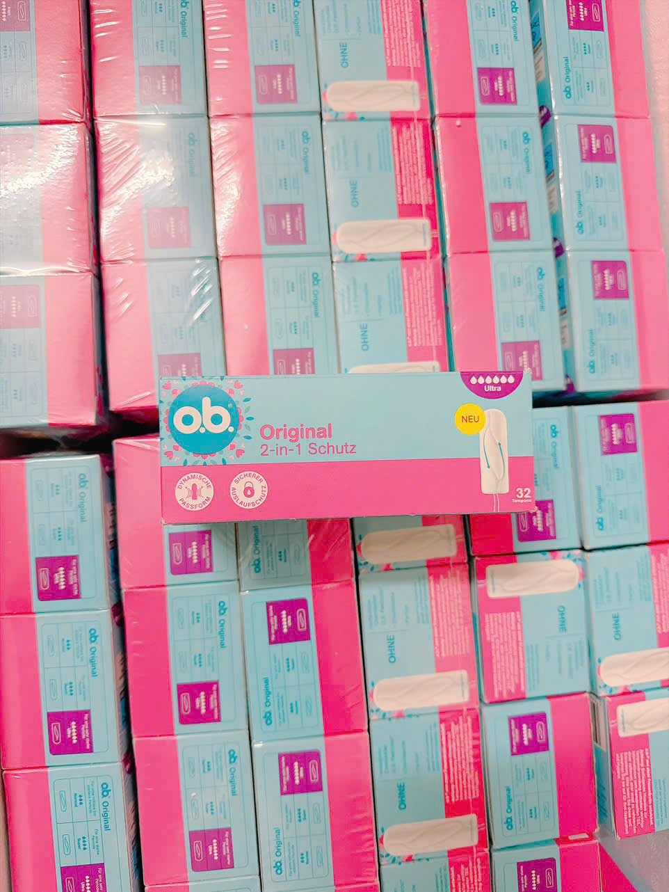 Băng vệ sinh Tampon o.b. Original Ultra, 32 chiếc Băng vệ sinh Tampon o.b. Original Ultra, 32 chiếc
