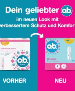 Băng vệ sinh Tampon o.b. Original Ultra, 32 chiếc