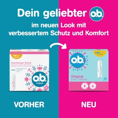 Băng vệ sinh Tampon o.b. Original Ultra, 32 chiếc Băng vệ sinh Tampon o.b. Original Ultra, 32 chiếc