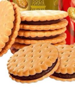 Bánh quy kẹp kem socola và vani St Georges Val Chic & Val Choc, 600g {Đỏ}