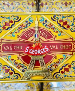 Bánh quy kẹp kem socola và vani St Georges Val Chic & Val Choc, 600g {Vàng}