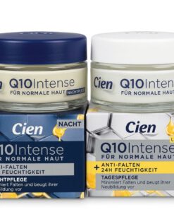 Bộ kem dưỡng ngày đêm Cien Q10 Intense chống lão hóa, giảm nếp nhăn, 2x50ml {Đức}