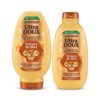 Cặp gội xả Garnier Ultra Doux Trésors de Miel phục hồi tóc hư tổn, gãy rụng, 250+200ml