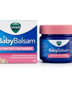 Dầu bôi ấm ngực VICKS Baby Balsam Comfort For Babies, 50g