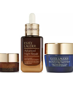 Giftset 3 món dưỡng da Estee Lauder Nighttime Experts Repair + Bounce + Brighten, 1 set