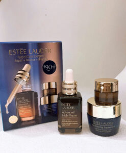 Giftset 3 món dưỡng da Estee Lauder Nighttime Experts Repair + Bounce + Brighten, 1 set