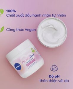Kem dưỡng ẩm Nivea Family Care Sensible Haut, 400ml