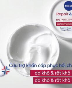 Kem dưỡng ẩm Nivea Repair & Care Intensive, 400ml