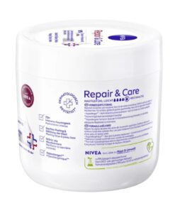 Kem dưỡng ẩm Nivea Repair & Care UREA cho da rất khô, 400ml