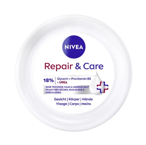Kem dưỡng ẩm Nivea Repair & Care UREA cho da rất khô, 400ml Kem dưỡng ẩm Nivea Repair & Care UREA cho da rất khô, 400ml