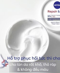 Kem dưỡng ẩm Nivea Repair & Care UREA cho da rất khô, 400ml