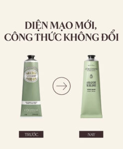 Kem dưỡng tay L'occitane Amande Sublime Hand Cream hạnh nhân, 150ml