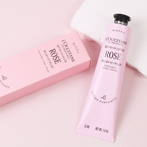 Kem dưỡng tay L'Occitane Creme Parfumee Rose, 150ml Kem dưỡng tay L'Occitane Creme Parfumee Rose, 150ml