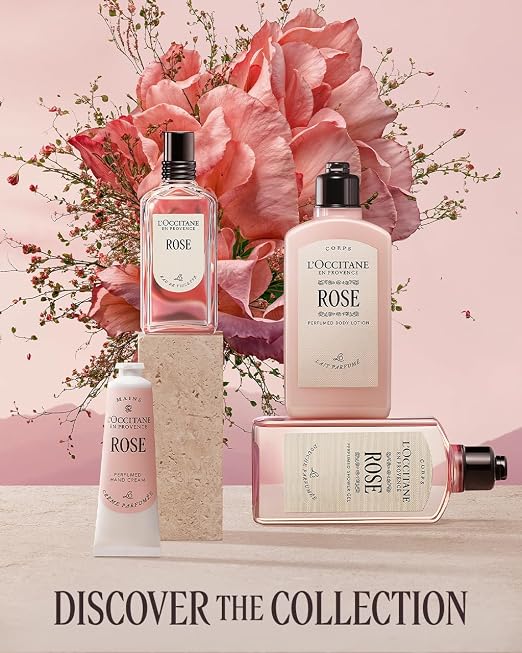 Kem dưỡng tay L'Occitane Creme Parfumee Rose, 150ml Kem dưỡng tay L'Occitane Creme Parfumee Rose, 150ml