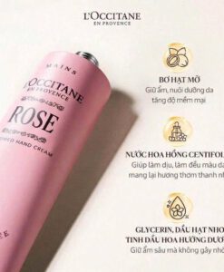 Kem dưỡng tay L'Occitane Creme Parfumee Rose, 150ml
