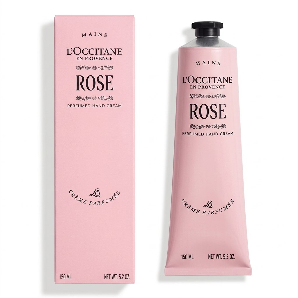 Kem dưỡng tay L'Occitane Creme Parfumee Rose, 150ml Kem dưỡng tay L'Occitane Creme Parfumee Rose, 150ml