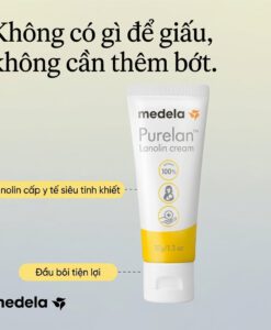 Kem trị nứt đầu ti Medela Purelan Lanolin Cream, 37g