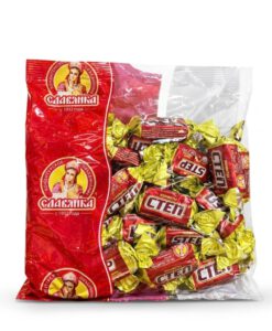 Kẹo Cten Đỏ Nga socola nhân caramen đậu phộng, 500g